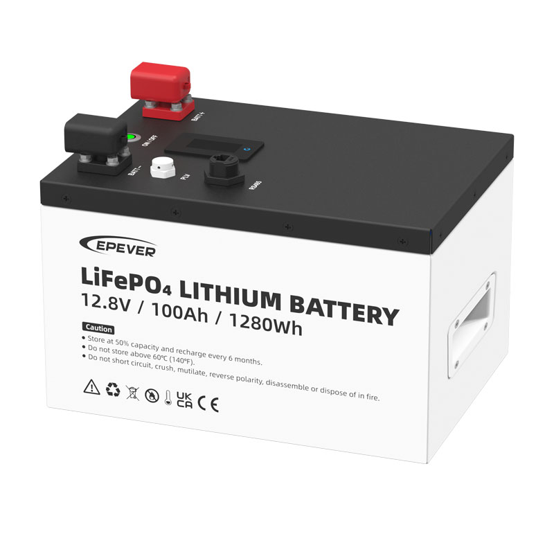 12.8V 100Ah Metal Case Lithium Battery